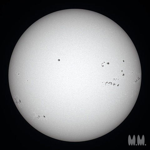 2024年8月1日の太陽