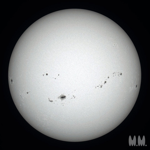 2024年8月9日の太陽