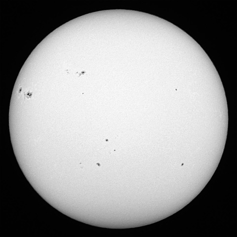 2013年1月10日の太陽