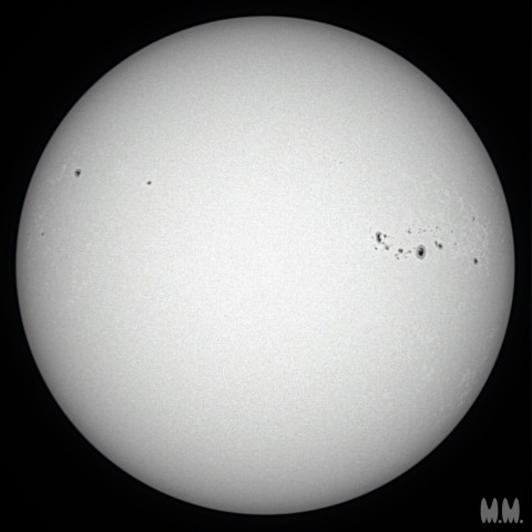 2025年2月7日の太陽