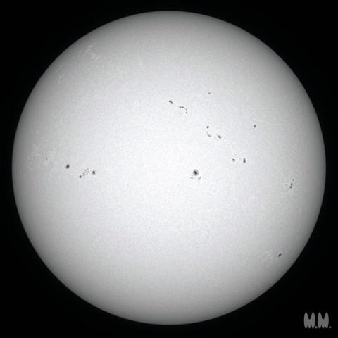 2025年3月17日の太陽