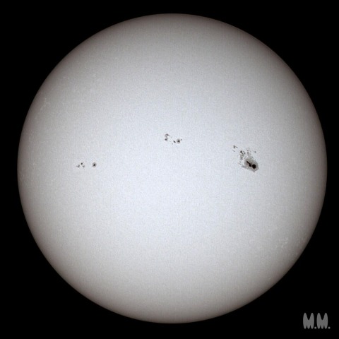 2025年5月7日の太陽