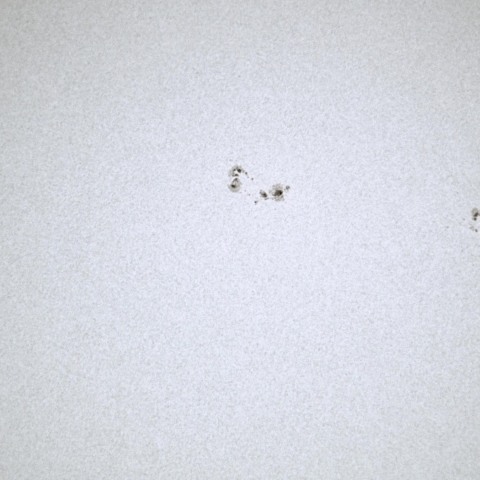 2025年5月7日の太陽黒点