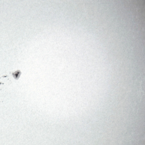 2025年10月2日の太陽黒点