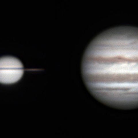 2026年1月6日の土星と木星