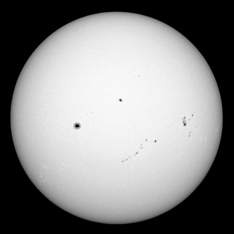 2013年11月17日の太陽