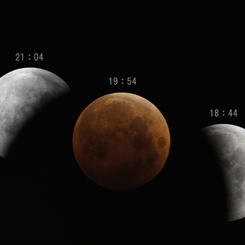 2014年10月8日の皆既月食