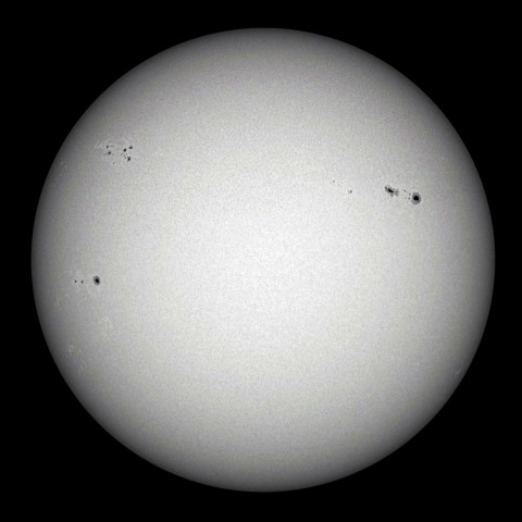 2022年2月2日の太陽