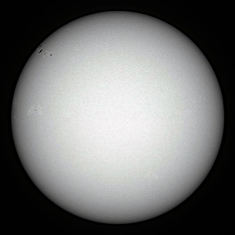 2022年3月24日の太陽