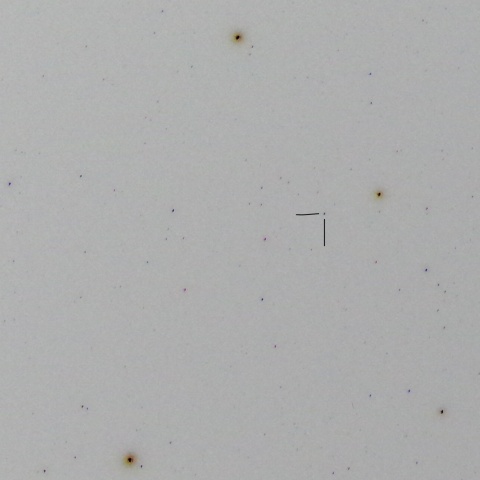 祝！小惑星写った(^^)