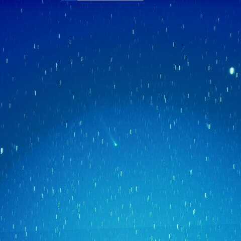 70mmレナード彗星（C/2021 A1）