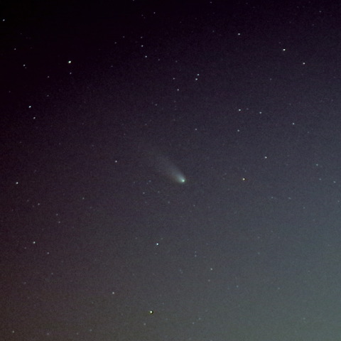 70mmレナード彗星（C/2021 A1）