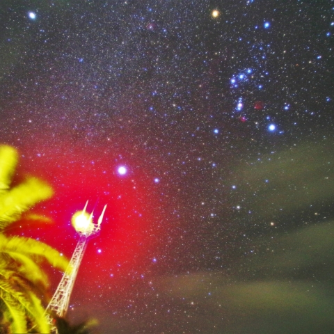 オリオンの焚き火