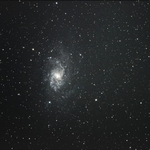 お遊びで撮ったM33