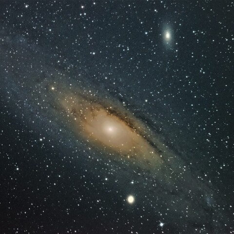 初めてのM31アンドロメダ銀河