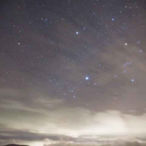 霧が峰のしし座流星