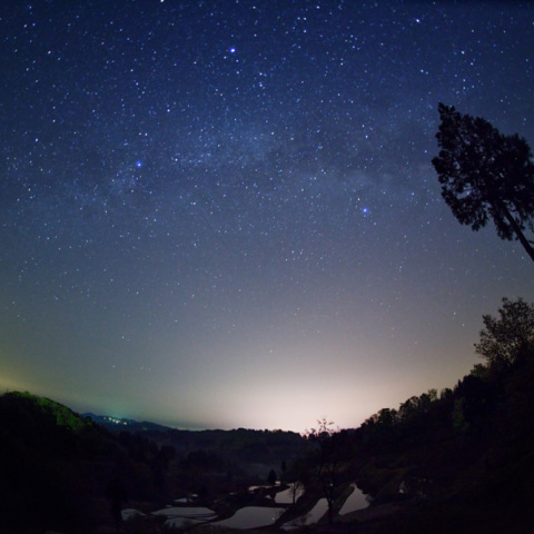 銀河の蒲生の棚田