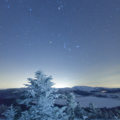 冬星八島湿原展望