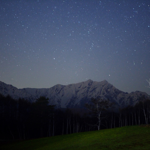 月照北アの中山高原