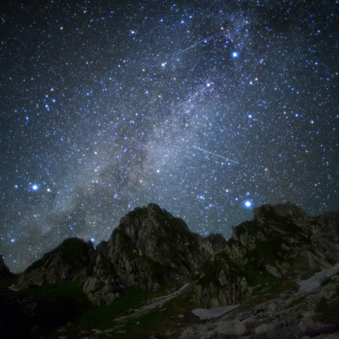 銀河の千畳敷カール