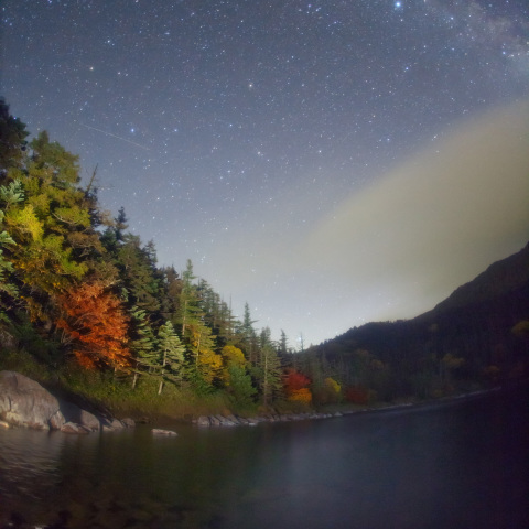 天の川の双子池