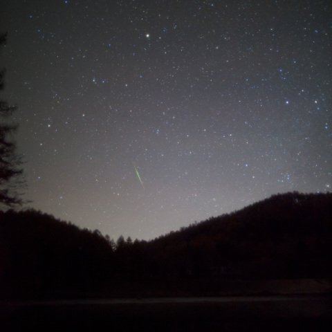 しし座流星群のいずみ湖