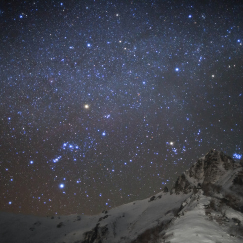 昴かくれんぼのサギダル尾根