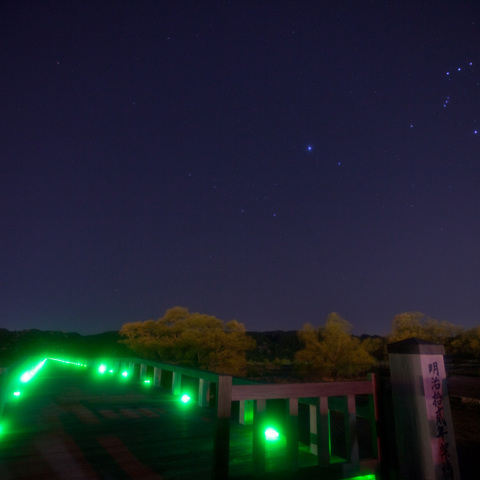 オリオン座の蓬莱橋