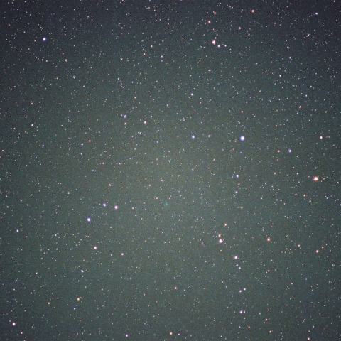 ネガフィルムによるエンケ彗星