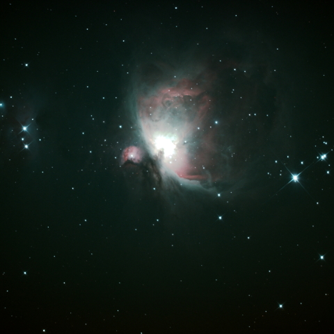 市街地で撮影したM42