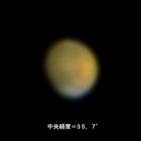 １１月７日の火星