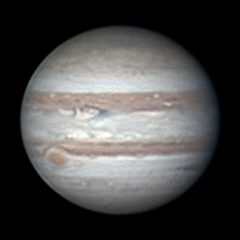 １０月１日の木星