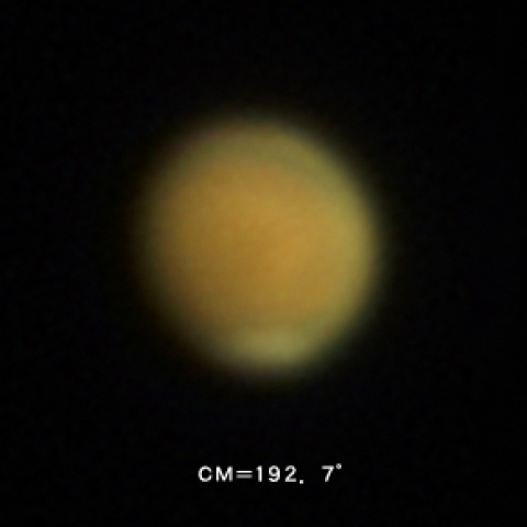 １１月２９日の火星