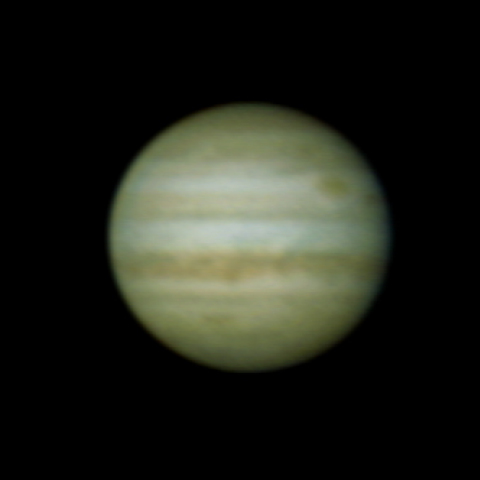 １２月１日の木星