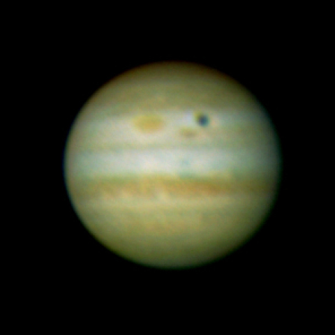 可愛い顔の木星