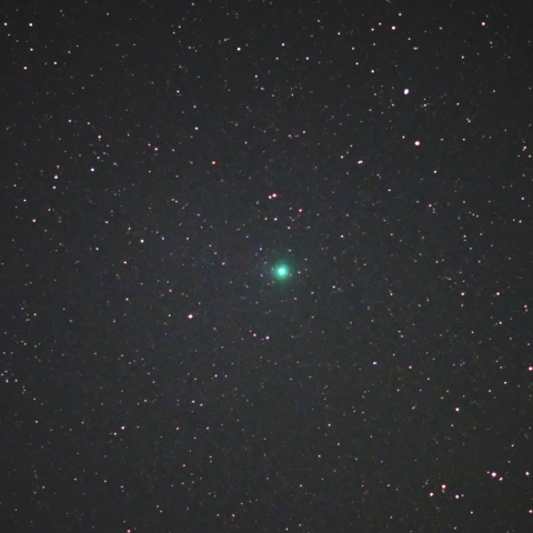 １０月２３日のスワン彗星