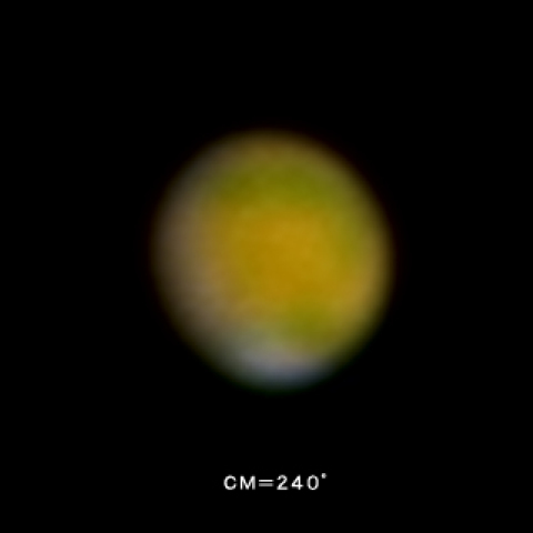 １２月２２日の火星