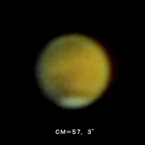 １月８日の火星