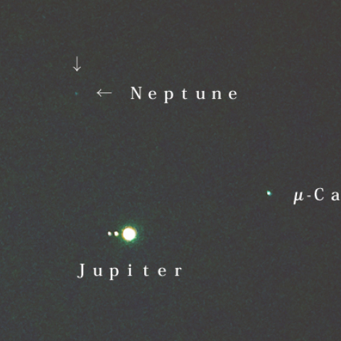 木星と海王星の接近