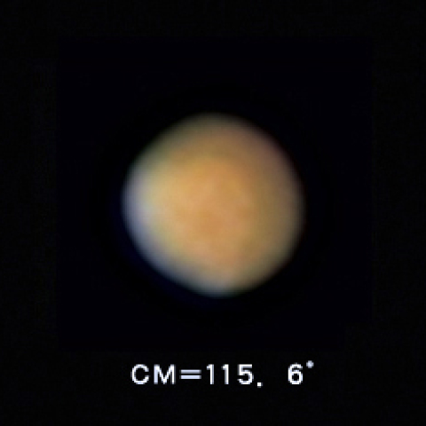 ３月１９日の火星