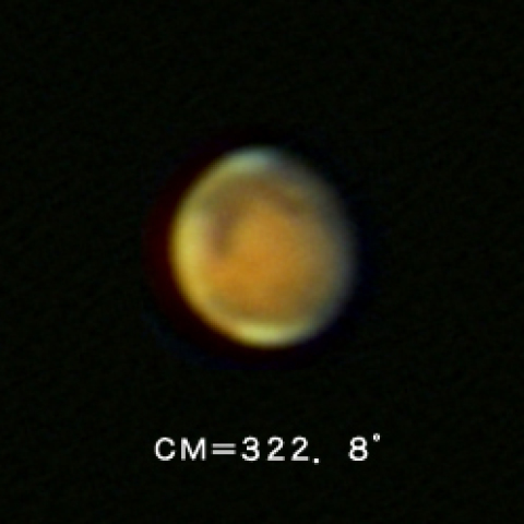 ４月８日の火星