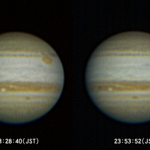 ８月２３日の木星