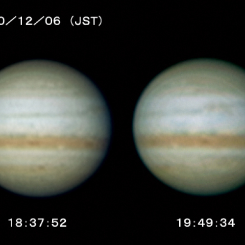 １２月６日の木星
