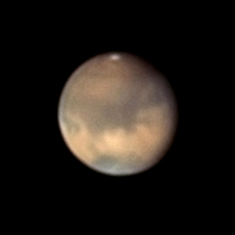 11月12日火星の砂嵐