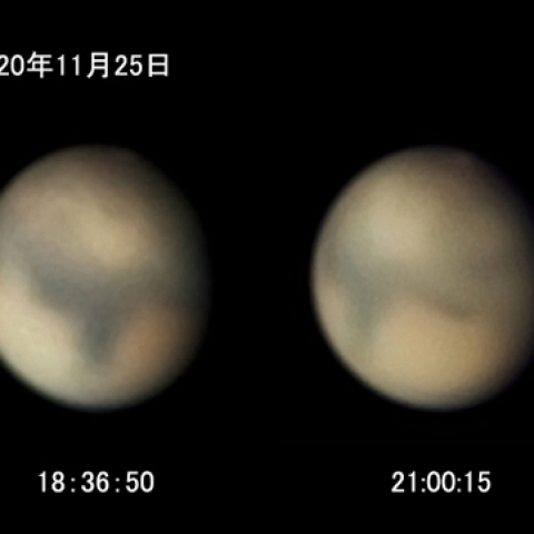 11月25日の火星