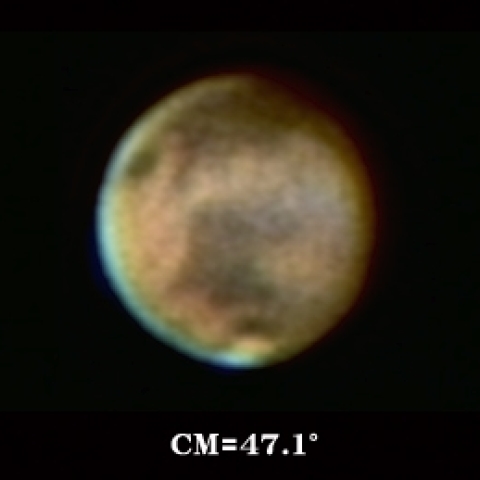 ４月１５日の火星