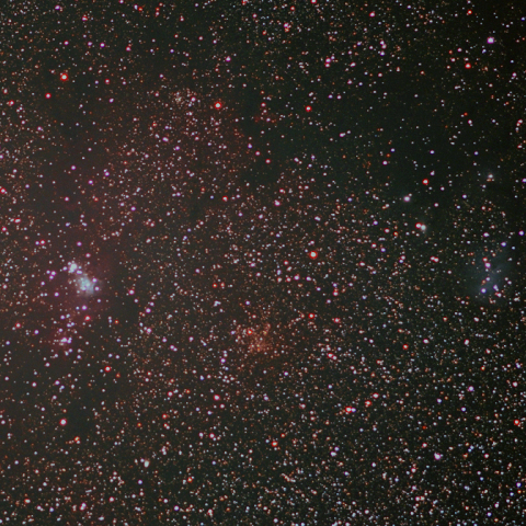 コーン星雲とカタツムリ星雲