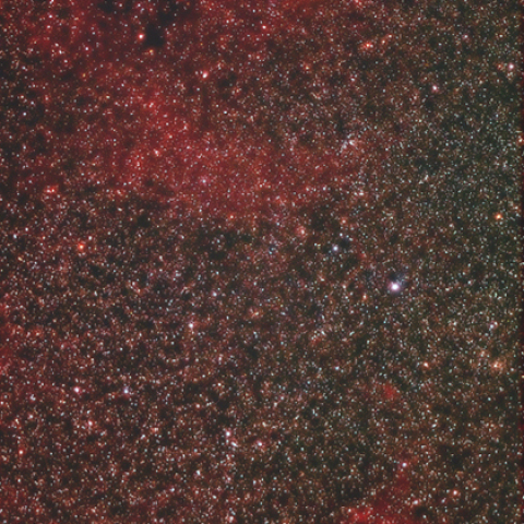 バラ星雲からクリスマスツリー星団 