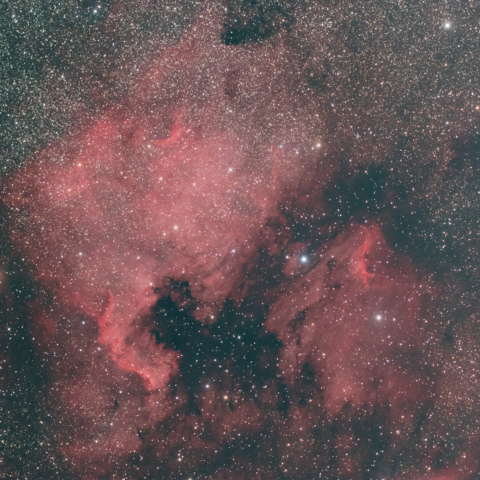 北アメリカ・ペリカン星雲