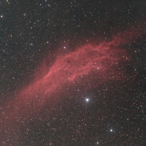 カリフォルニア星雲（NGC1499）